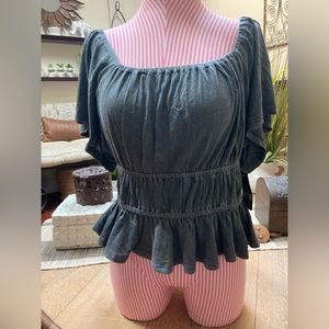 Lucky Brand Gray shirt NWT size Large